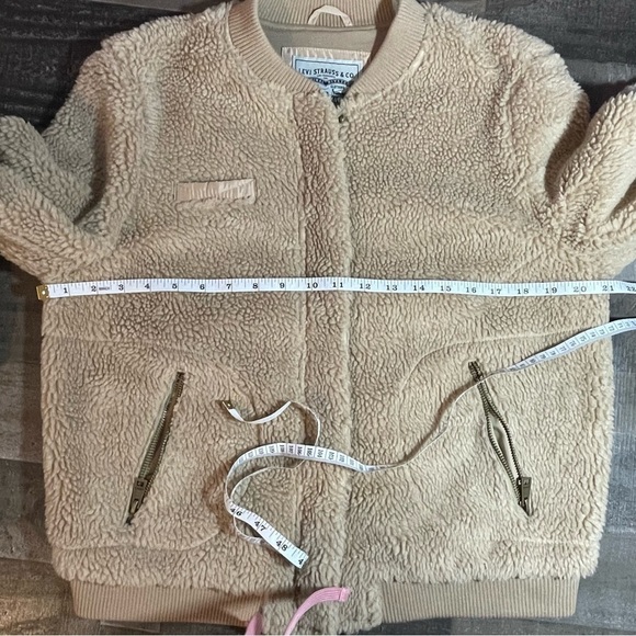 Levi’s Sherpa Fleece Teddy Jacket size Large - Picture 12 of 16